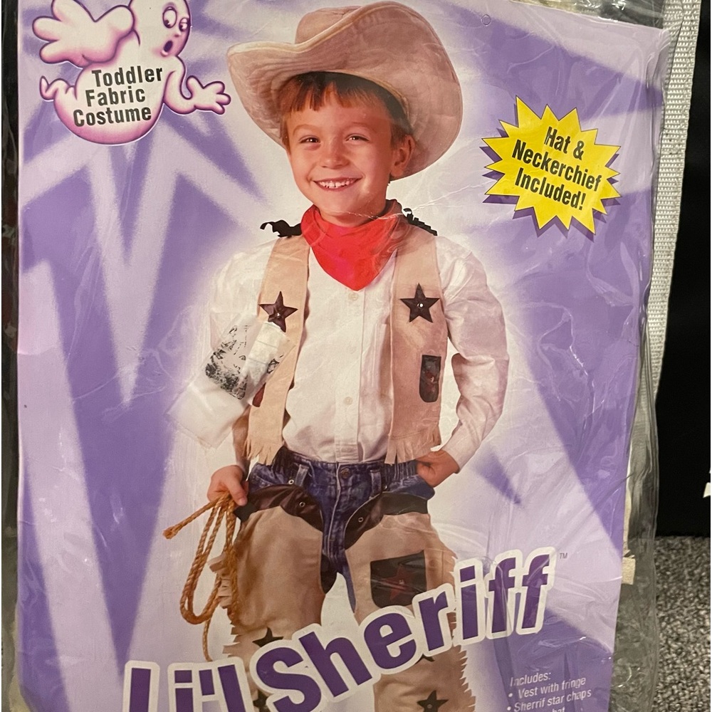 Little Sheriff cowboy toddler size 24 months-2t Halloween costume